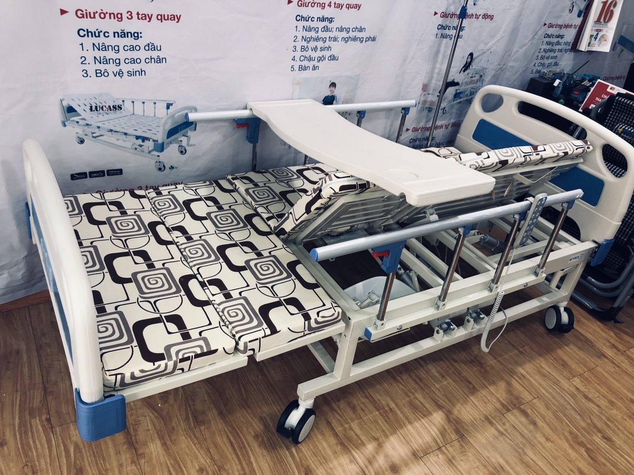 Giường bệnh nhân y tế cho người bị liệt